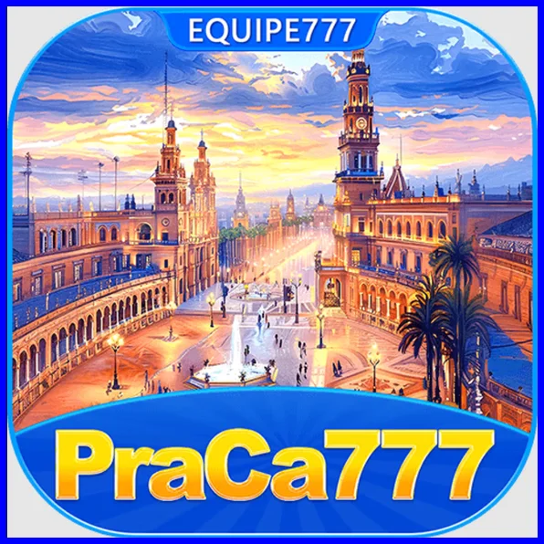 logotipo da plataforma PRACA777 onde você poderá se cadastrar gratuitamente